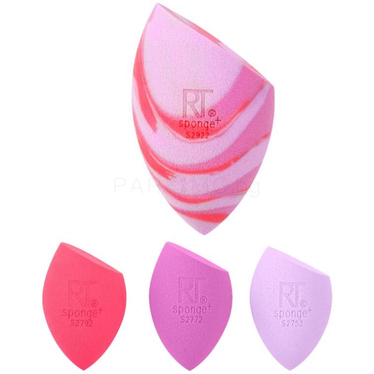 Real Techniques Miracle Complexion Sponge Подаръчен комплект гъба за грим Miracle Complexion Sponge 1 бр + мини гъба Miracle Complexion Sponge 3 бр