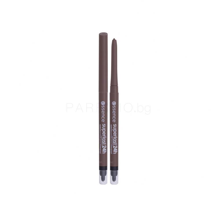 Essence Superlast 24h Eyebrow Pomade Pencil Waterproof Молив за вежди за жени 0,31 g Нюанс 20 Brown