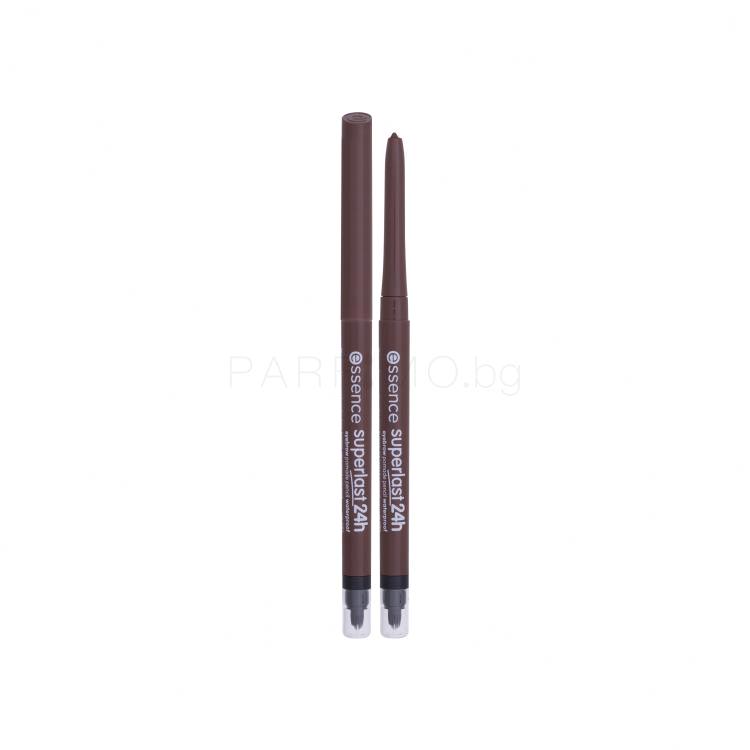 Essence Superlast 24h Eyebrow Pomade Pencil Waterproof Молив за вежди за жени 0,31 g Нюанс 30 Dark Brown