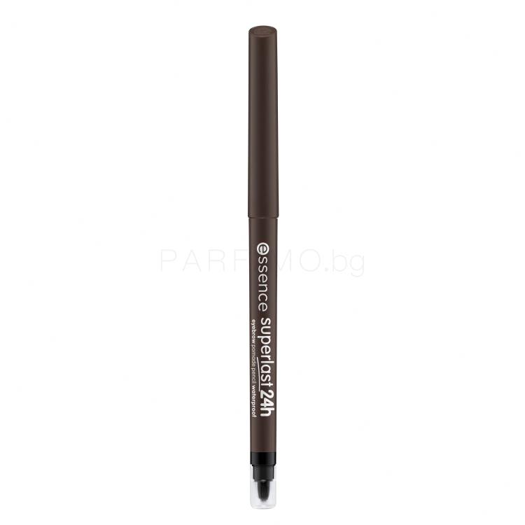 Essence Superlast 24h Eyebrow Pomade Pencil Waterproof Молив за вежди за жени 0,31 g Нюанс 40 Cool Brown