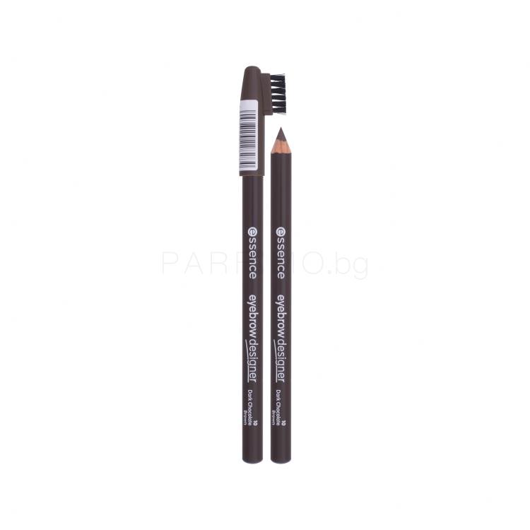 Essence Eyebrow Designer Молив за вежди за жени 1 g Нюанс 10 Dark Chocolate Brown