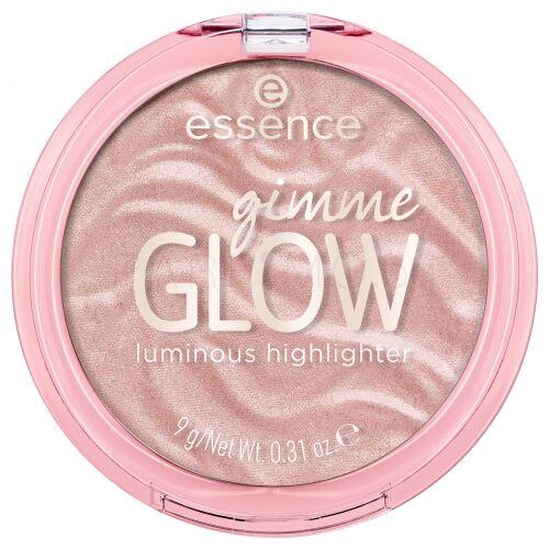 Essence Gimme Glow Luminous Highlighter Хайлайтър за жени 9 g Нюанс 20 Lovely Rose