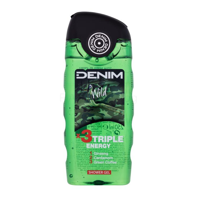 Denim Wild Душ гел за мъже 250 ml