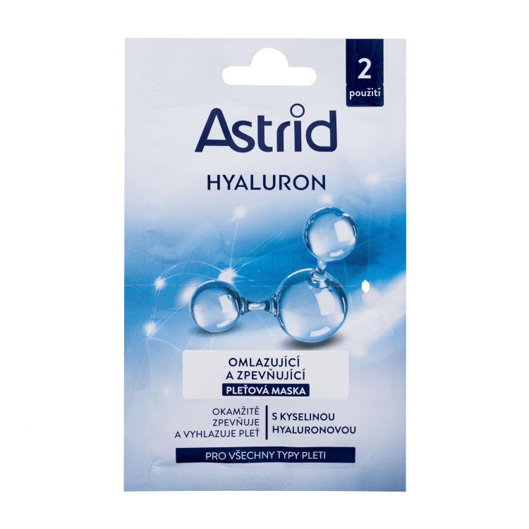 Astrid Hyaluron Rejuvenating And Firming Facial Mask Маска за лице за жени 2x8 ml