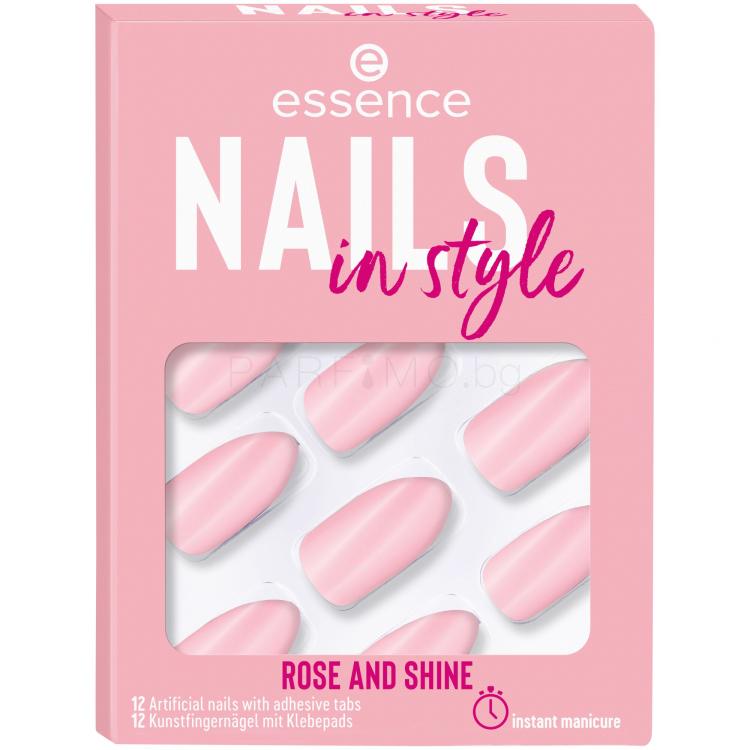 Essence Nails In Style Изкуствени нокти за жени Нюанс 14 Rose And Shine Комплект