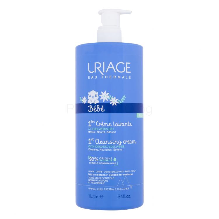 Uriage Bébé 1st Cleansing Cream Душ крем за деца 1000 ml