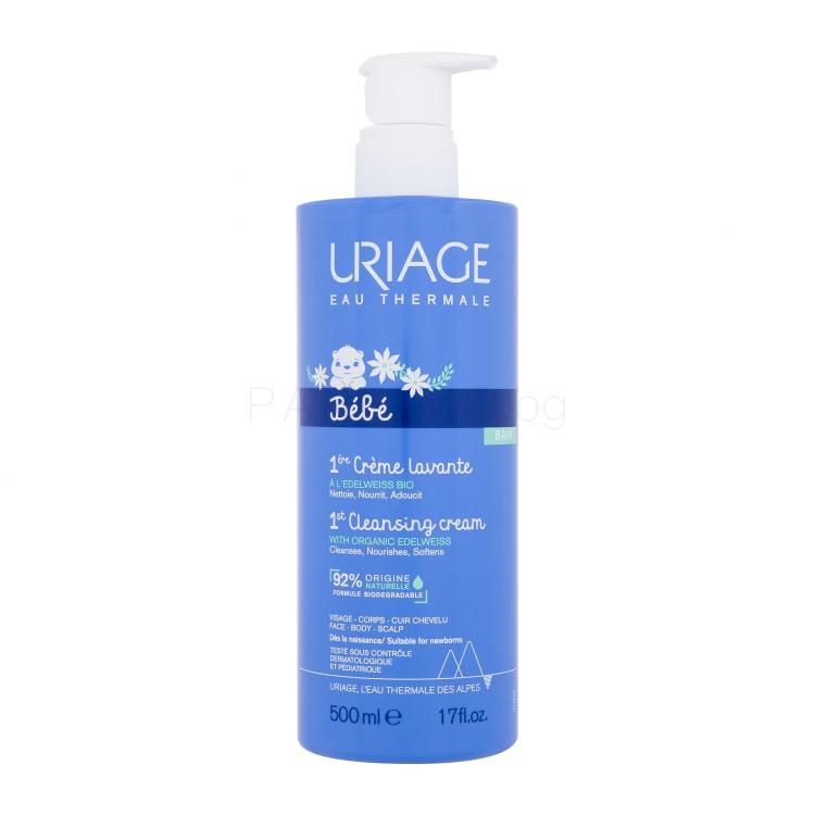 Uriage Bébé 1st Cleansing Cream Душ крем за деца 500 ml