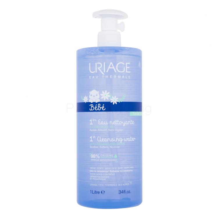 Uriage Bébé 1st Cleansing Water Почистваща вода за деца 1000 ml