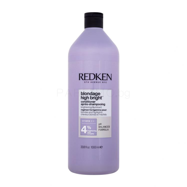 Redken Blondage High Bright Conditioner Балсам за коса за жени 1000 ml