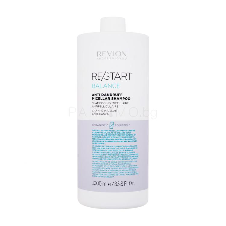 Revlon Professional Re/Start Balance Anti Dandruff Micellar Shampoo Шампоан за жени 1000 ml