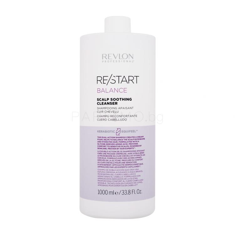 Revlon Professional Re/Start Balance Scalp Soothing Cleanser Шампоан за жени 1000 ml