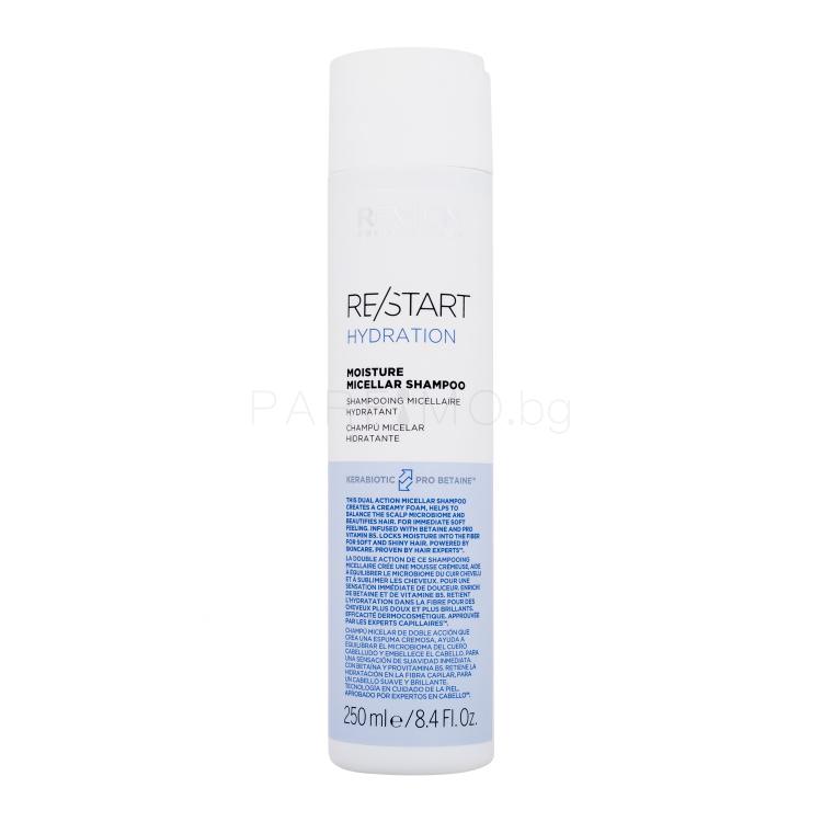 Revlon Professional Re/Start Hydration Moisture Micellar Shampoo Шампоан за жени 250 ml