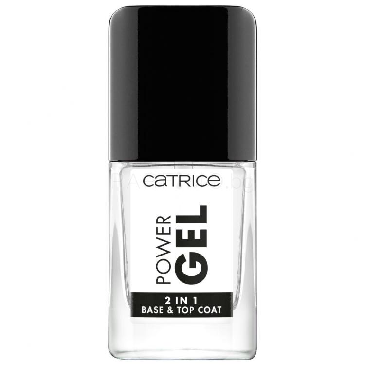 Catrice Power Gel Base &amp; Top Coat Лак за нокти за жени 10,5 ml