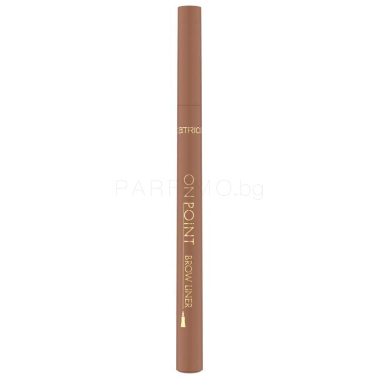 Catrice On Point Brow Liner Молив за вежди за жени 1 ml Нюанс 030 Warm Brown