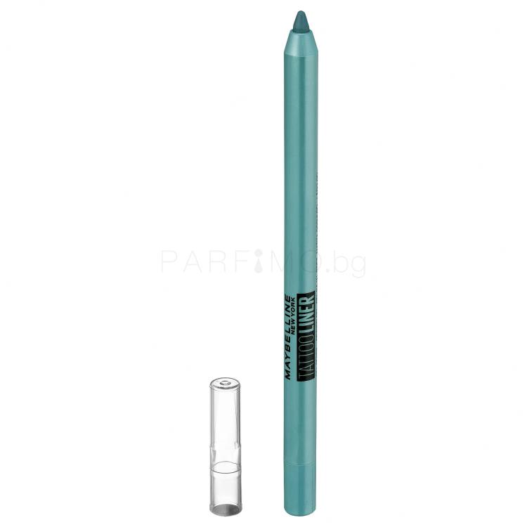 Maybelline Tattoo Liner Gel Pencil Молив за очи за жени 1,2 g Нюанс 306 Arctic Skies