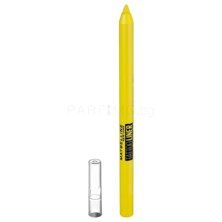 Maybelline Tattoo Liner Gel Pencil Молив за очи за жени 1,2 g Нюанс 304 Citrus Charge