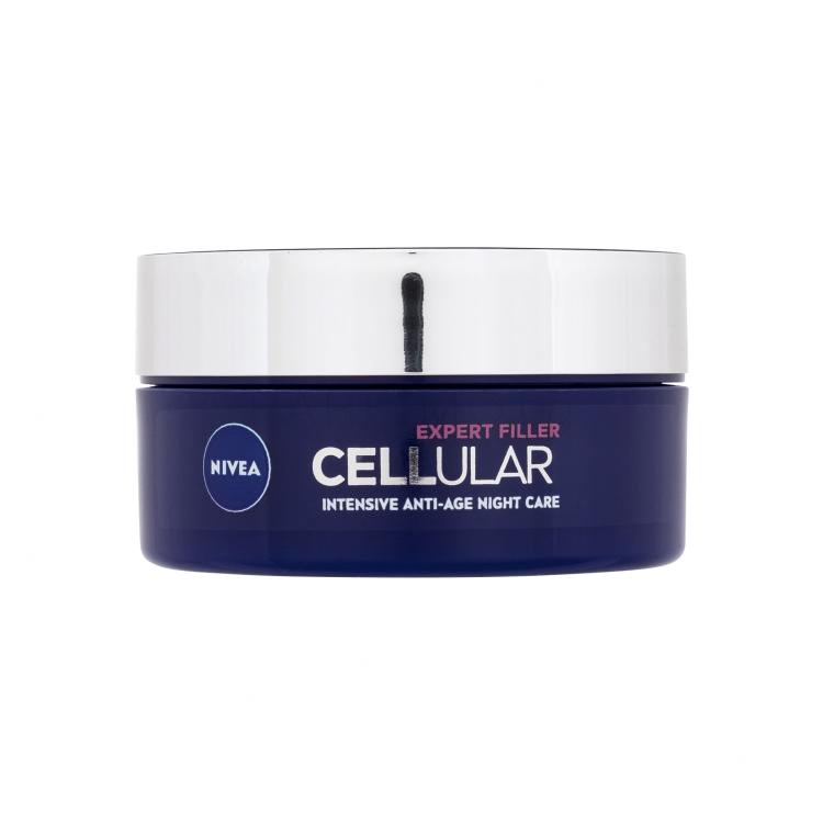 Nivea Cellular Expert Filler Intensive Anti-Age Night Care Нощен крем за лице за жени 50 ml увредена кутия