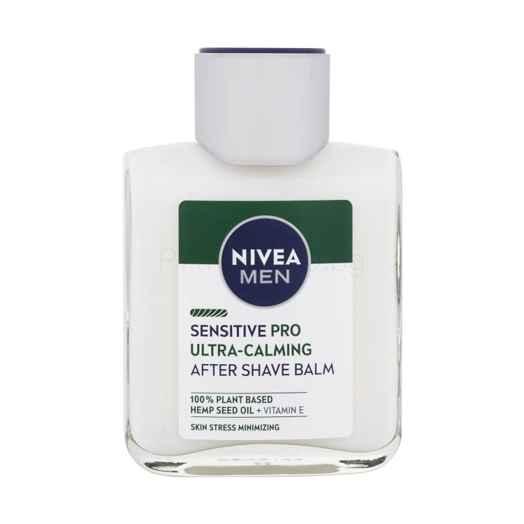 Nivea Men Sensitive Pro Ultra-Calming After Shave Balm Балсам след бръснене за мъже 100 ml увредена кутия