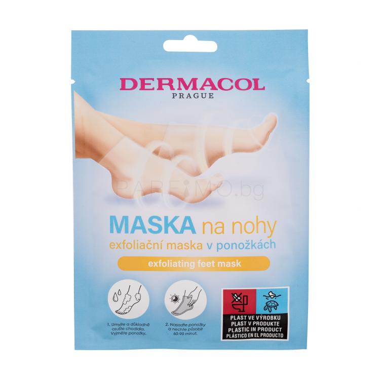 Dermacol Feet Mask Exfoliating Маска за крака за жени 2x15 ml