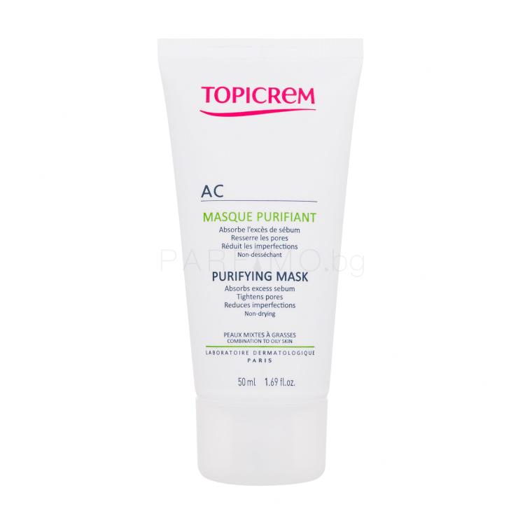 Topicrem AC Purifying Mask Маска за лице за жени 50 ml