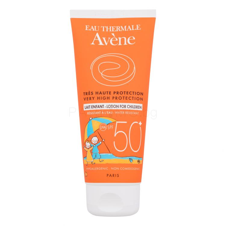 Avene Sun Kids Lotion SPF50+ Слънцезащитна козметика за тяло за деца 100 ml