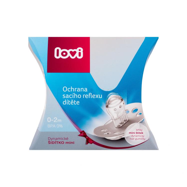 LOVI Dynamic Soother 0-2m Биберон за деца 1 бр