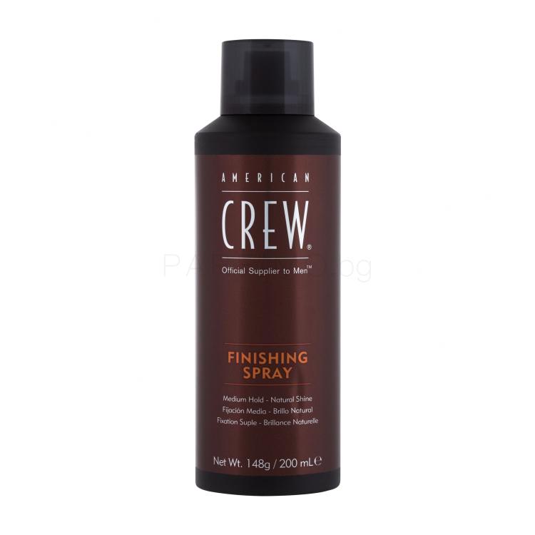 American Crew Style Finishing Spray Лак за коса за мъже 200 ml увреден флакон