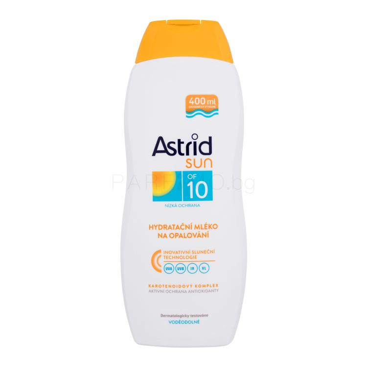 Astrid Sun Moisturizing Suncare Milk SPF10 Слънцезащитна козметика за тяло 400 ml