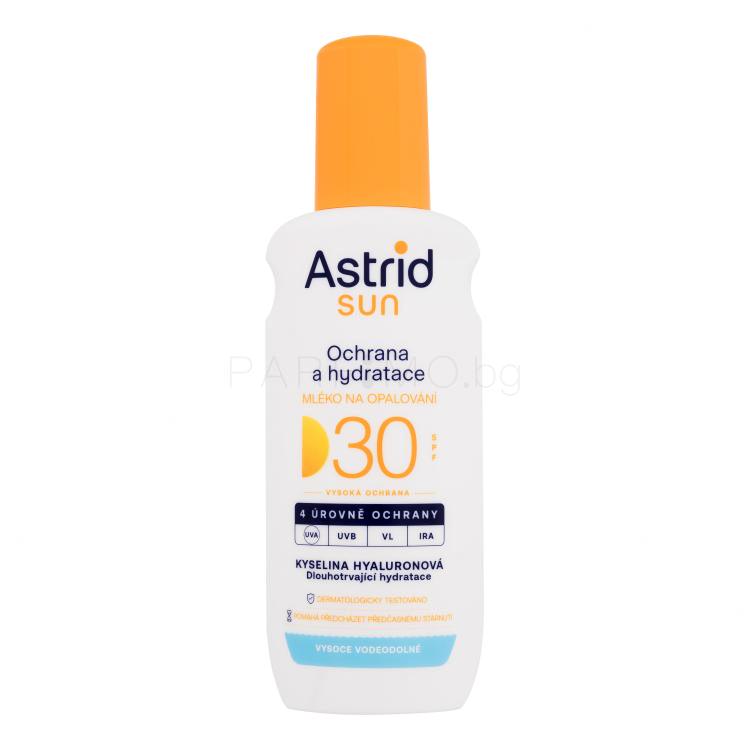 Astrid Sun Moisturizing Suncare Milk Spray SPF30 Слънцезащитна козметика за тяло 200 ml