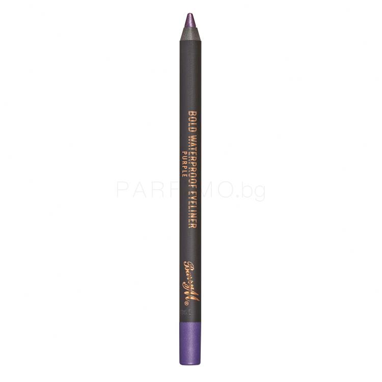 Barry M Bold Waterproof Eyeliner Молив за очи за жени 1,2 g Нюанс Purple