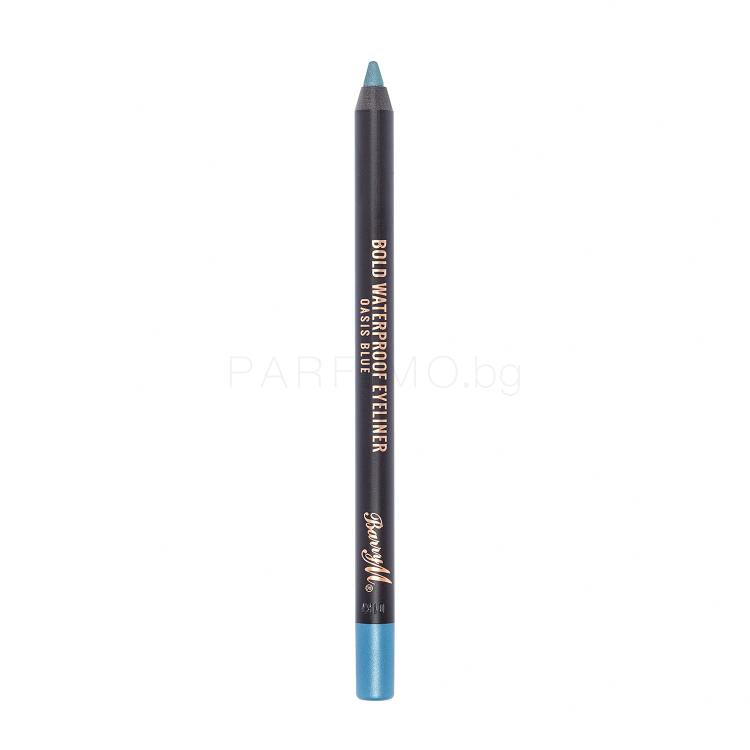 Barry M Bold Waterproof Eyeliner Молив за очи за жени 1,2 g Нюанс Oasis Blue