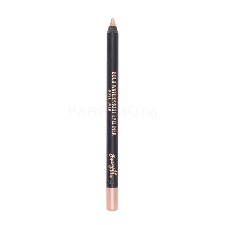 Barry M Bold Waterproof Eyeliner Молив за очи за жени 1,2 g Нюанс Rose Gold