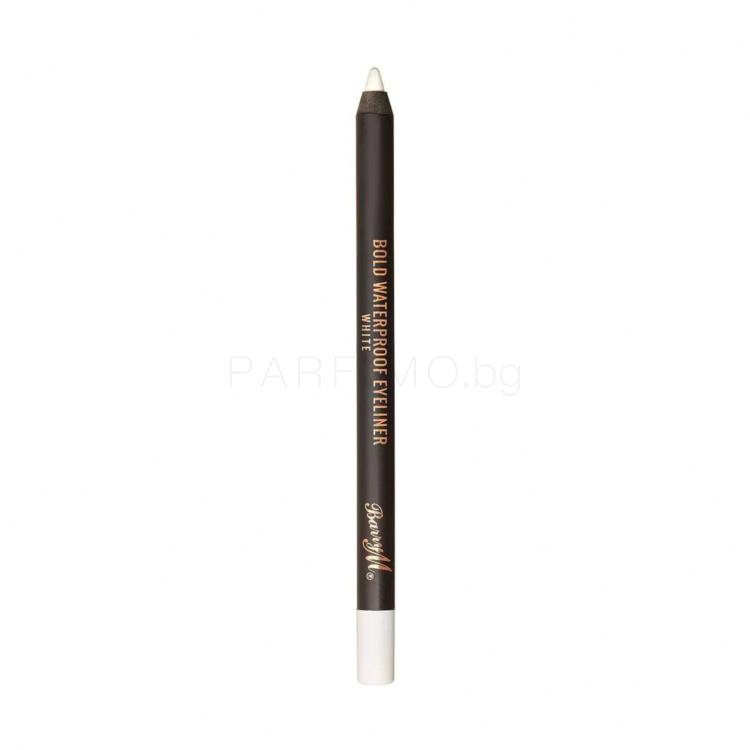 Barry M Bold Waterproof Eyeliner Молив за очи за жени 1,2 g Нюанс White