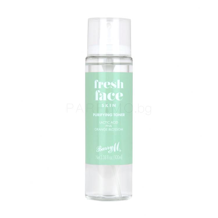 Barry M Fresh Face Skin Purifying Toner Лосион за лице за жени 100 ml