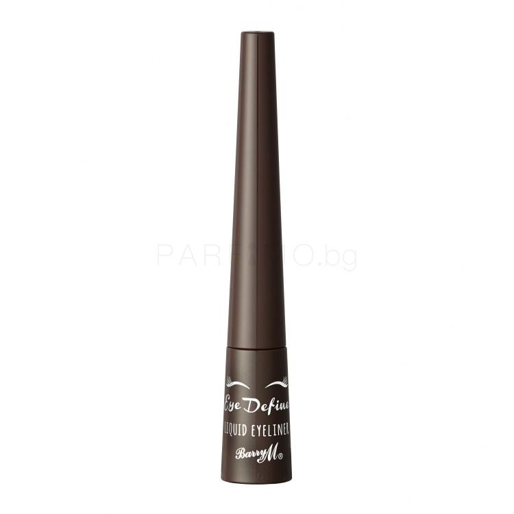 Barry M Eye Define Liquid Очна линия за жени 2,5 ml Нюанс 13 Cocoa