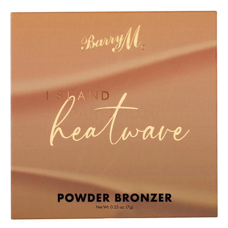 Barry M Heatwave Powder Bronzer Бронзант за жени 7 g Нюанс Island