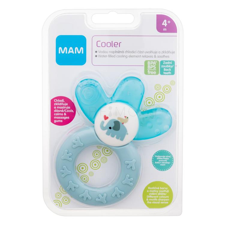 MAM Cooler Teether 4m+ Turquoise Гризалка за деца 1 бр