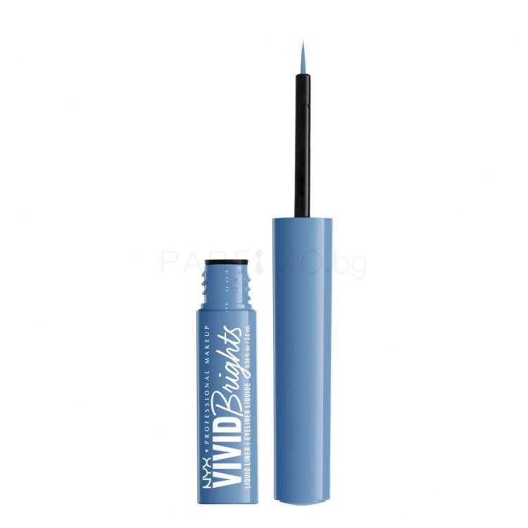 NYX Professional Makeup Vivid Brights Очна линия за жени 2 ml Нюанс 05 Cobalt Crush