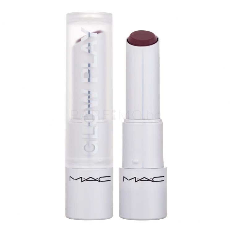 MAC Glow Play Lip Balm Балсам за устни за жени 3,6 g Нюанс 455 Grapely Admired