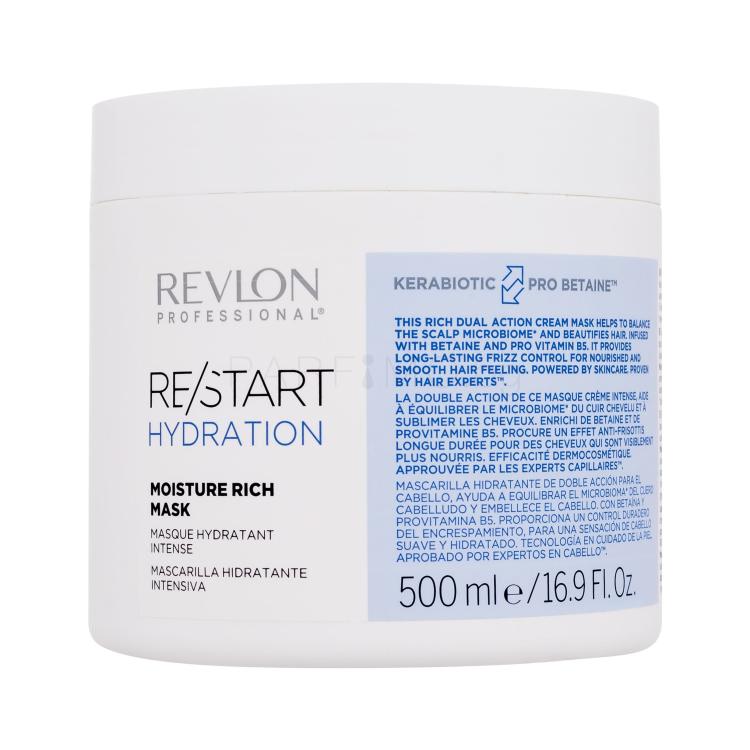 Revlon Professional Re/Start Hydration Moisture Rich Mask Маска за коса за жени 500 ml