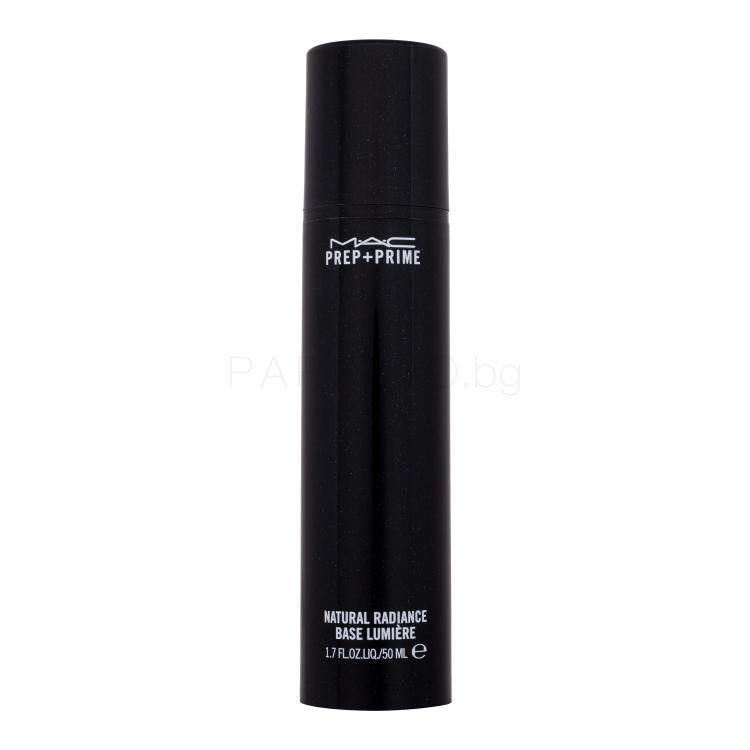 MAC Prep + Prime Natural Radiance Base Основа за грим за жени 50 ml Нюанс Radiant Yellow