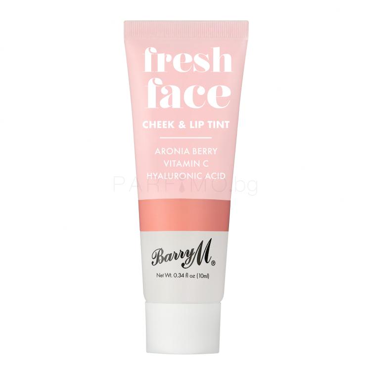 Barry M Fresh Face Cheek &amp; Lip Tint Руж за жени 10 ml Нюанс Peach Glow