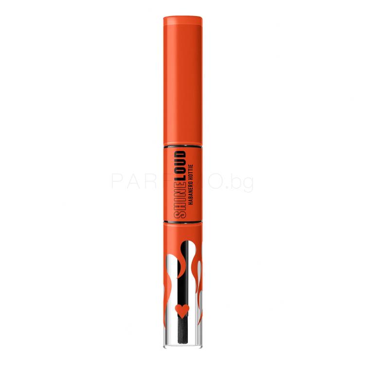 NYX Professional Makeup Shine Loud Червило за жени 3,4 ml Нюанс 32 Habanero Hottie