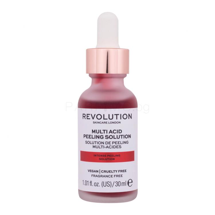 Revolution Skincare Multi Acid Intense Peeling Solution Ексфолиант за жени 30 ml