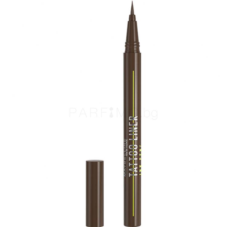 Maybelline Tattoo Liner Ink Pen Очна линия за жени 1 ml Нюанс Brown