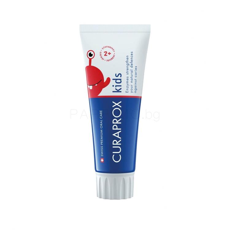 Curaprox Kids Strawberry Toothpaste 2+ Паста за зъби за деца 60 ml