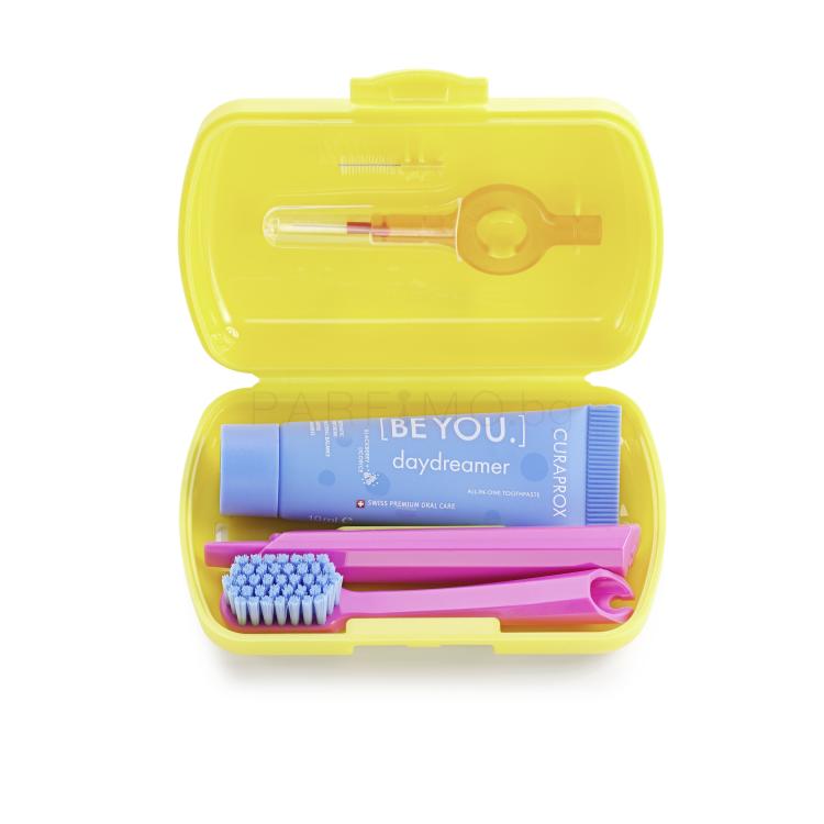 Curaprox Travel Set Yellow Четка за зъби Комплект