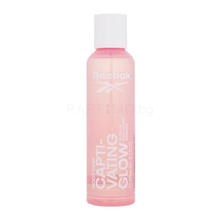 Reebok Capti-Vating Glow Спрей за тяло 250 ml