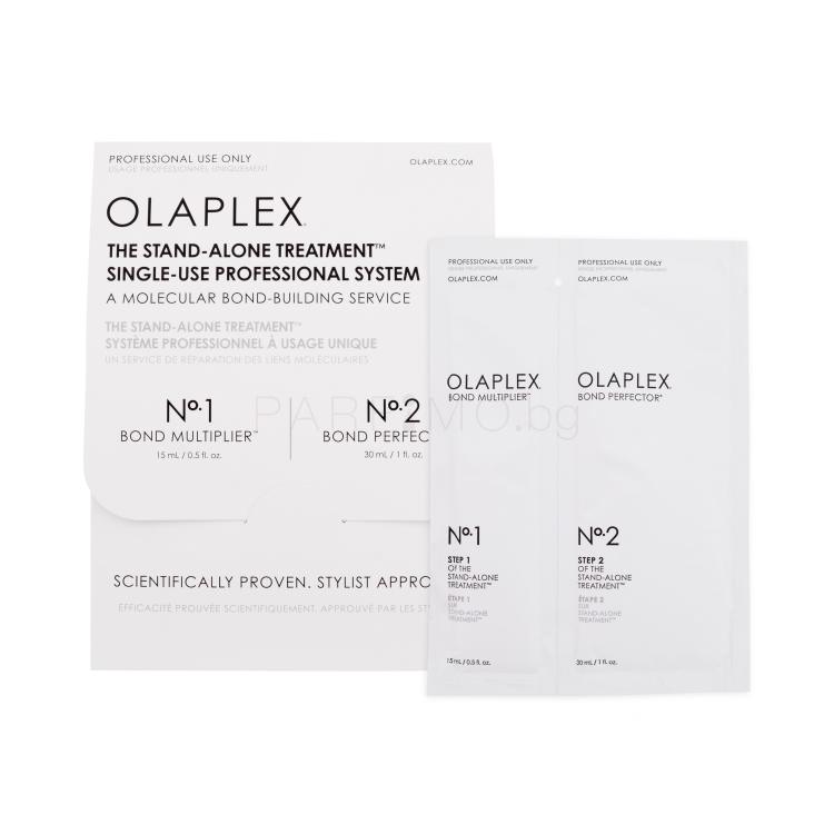 Olaplex The Stand-Alone Treatment Single Use Professional System Боя за коса за жени Комплект