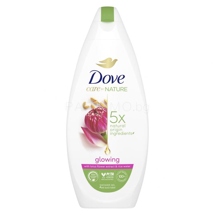 Dove Care By Nature Glowing Shower Gel Душ гел за жени 225 ml